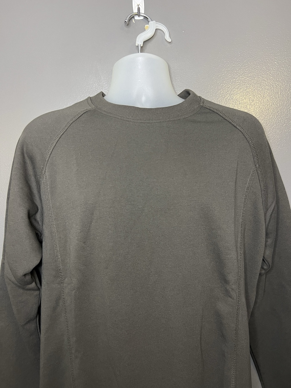 Mascot Sweatshirt Mens Small Gray Tucson Fleece Crewneck Workwear Pullover